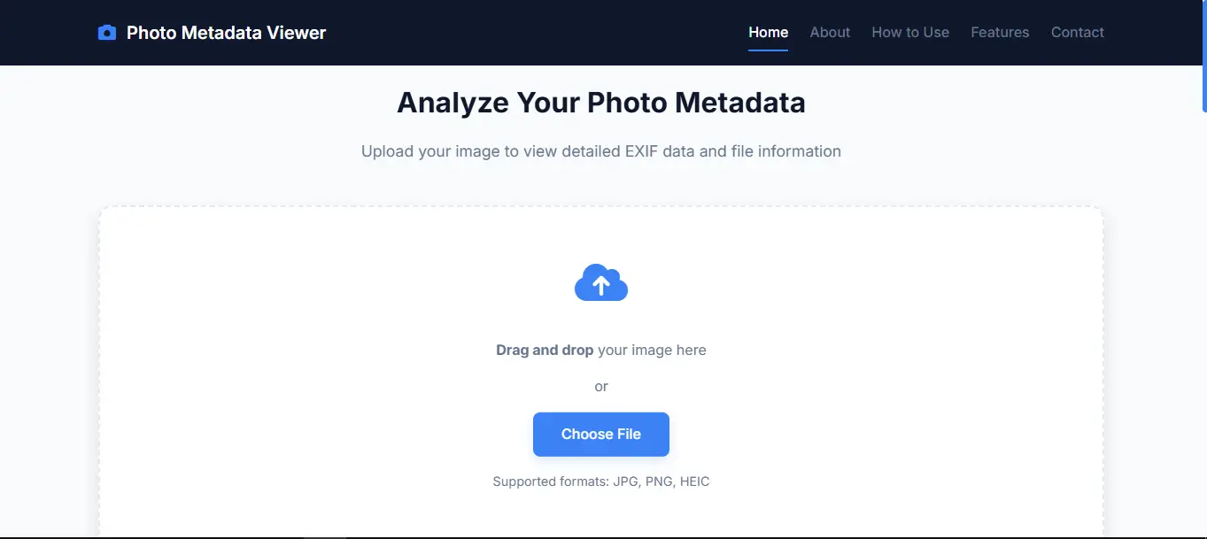 Picture Metadata Reader Example All Projects - Aaditya Kumar